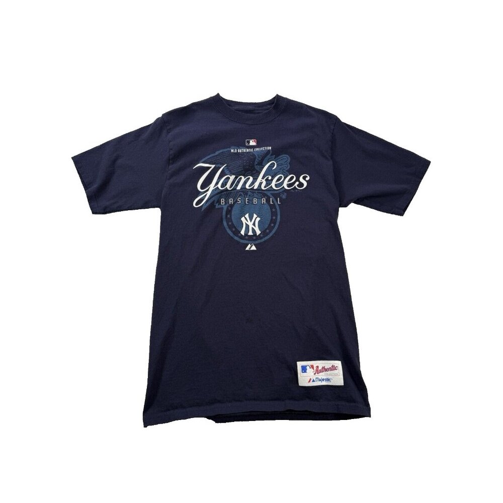 New York Yankees Mens t shirt size s Authentic Majestic